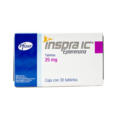 Inspra IC 25mg. 30 tablets