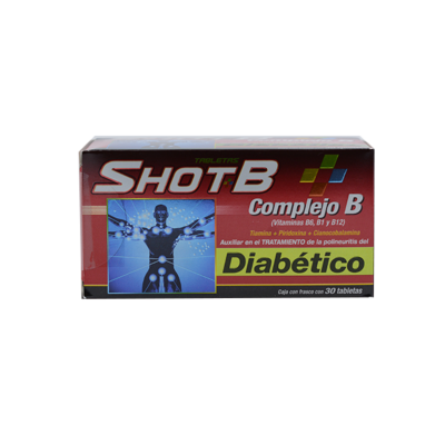 SHOT B DIABETICO  C/ 30 TAB GENOMMA