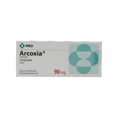 Arcoxia 90 mg. 28 tablets