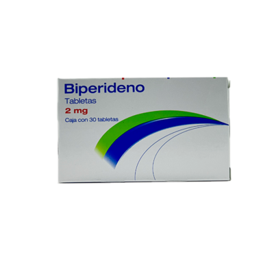 Biperiden 2 mg. 30 tablets