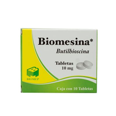 Biomesin 10 mg. 10 tablets