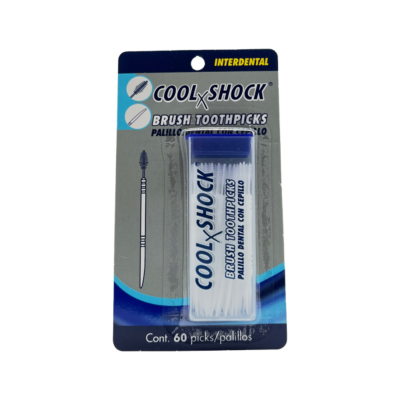 Toothpick With Cool X Shoock Brush 60 pcs.