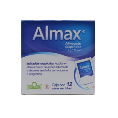 Almax suspension 12 packets 15 ml.
