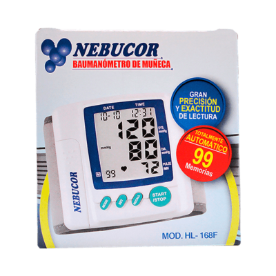 NEBUCOR Wrist Blood Pressure Monitor