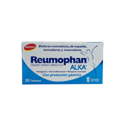 Rheumophan ALKA 125mg/25mg/725mg. 20 tablets