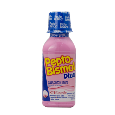 Pepto-Bismol Plus suspension 118 ml.