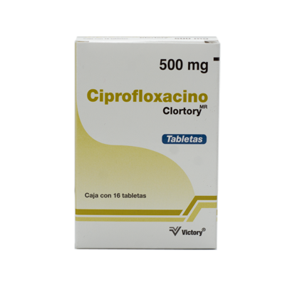 Clortory 500 mg. 16 tablets