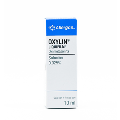 OXYLIN OFT 0.25 MG C/ 10 ML SOL ALLERGAN