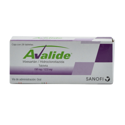 Avalide 150/12.5 mg. 28 tablets