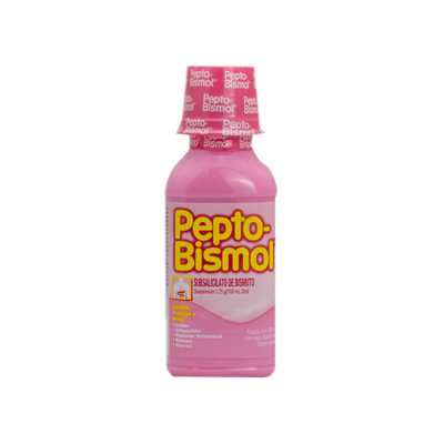 Pepto-Bismol suspension 236 ml.