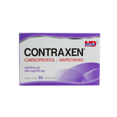 Contraxen 20 mg./250 mg. 30 capsules