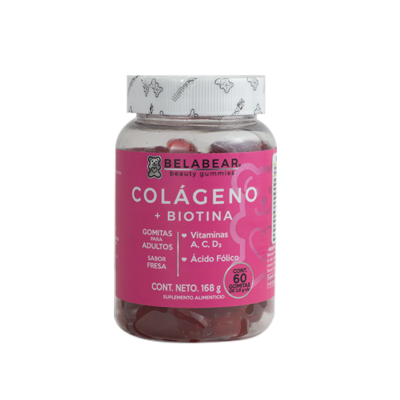 Belabear Collagen+Biotin 60 gummies