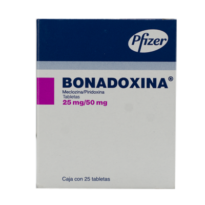 BONADOXINA 25 MG C/ 25 TAB PFIZER