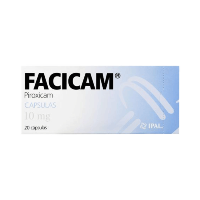 Facicam 10 mg. 20 capsules