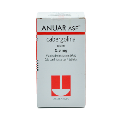 Anuar ASF 0.5 mg. 4 tablets
