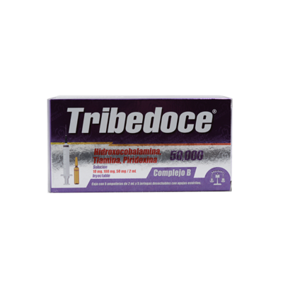 Tribedoce 50,000 5 vials