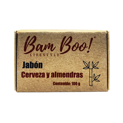 Beer and Almond Soap Bam Boo! 100 gr.