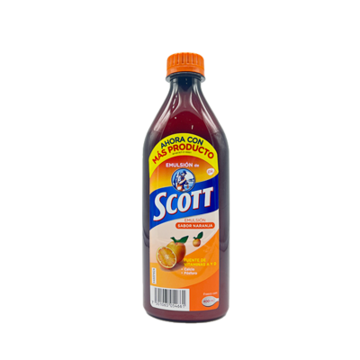 Scott emulsion 369 ml. Orange flavor