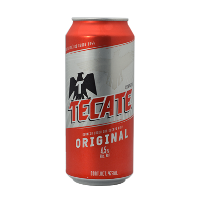 Tecate Original Beer 473 ml. Can.