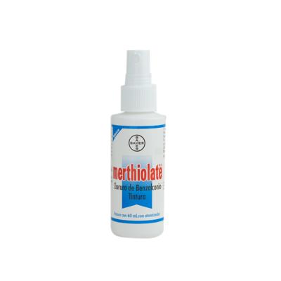 Merthiolate white 60 ml. Spray