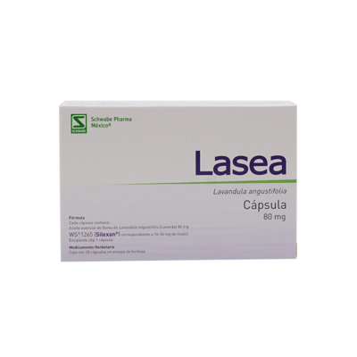 Lasea 80 mg. 28 capsules