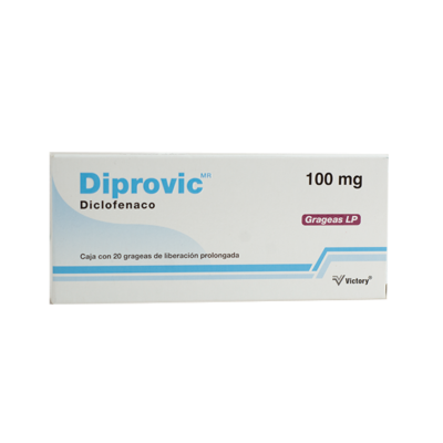 Diprovic 100 mg. 20 tablets