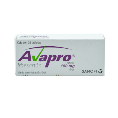 Avapro 150 mg. 28 Tablets