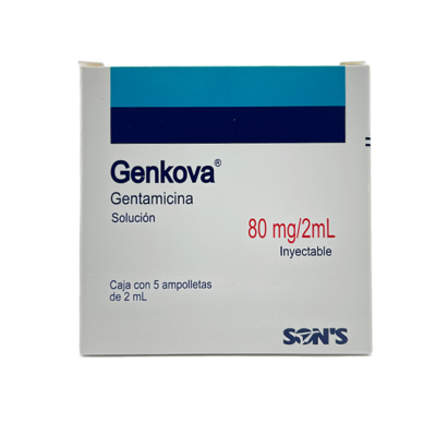 Genkova 80mg. 5 vials