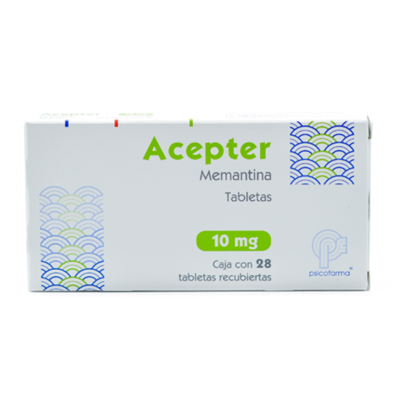 Acepter 10 mg. 28 tablets