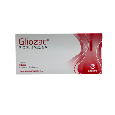 Gliozac 30mg. 7 tablets