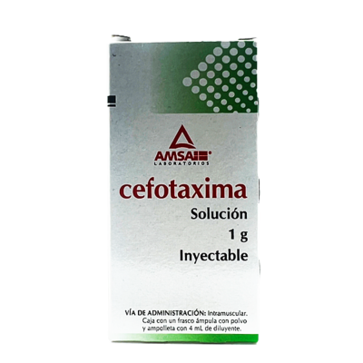 Cefotaxima IM 1 gr. 1 vial