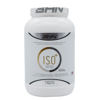 ISO+ Vanilla 1.36 kgs. plain health