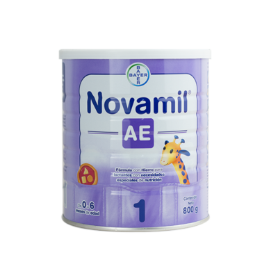 Novamil AE Stage 1 800 gr formula.