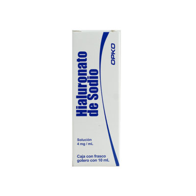 Sodium Hyaluronate 4 mg. Solution 10 ml.