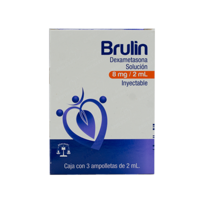 BRULIN 8/2 Mg/ml C/ 3 AMP BRULUART