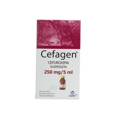 Cefagen 250 mg./5 ml. Suspension 50 ml.
