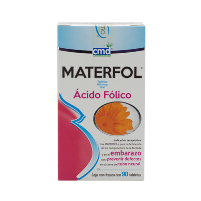 Materfol 4mg. 90 tablets