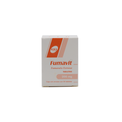Fumavit 200 mg. 50 tablets