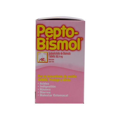 Pepto Bismol 262mg. 100 tablets