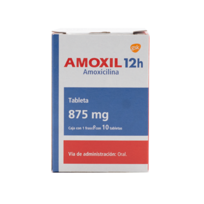 Amoxil 12h Tabletas Precio