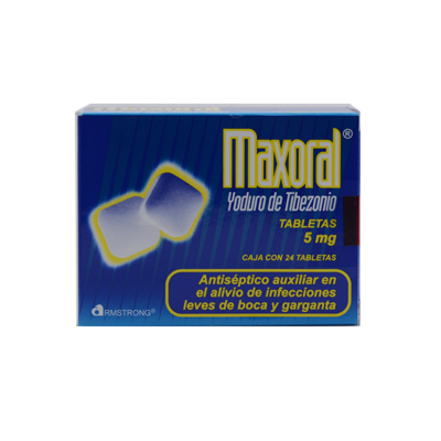 Maxoral 5mg. 24 tablets