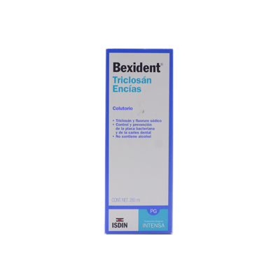 Bexident Triclosan Gums solution 250 ml.