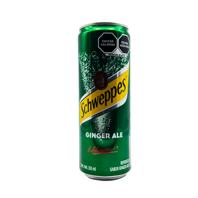 Ginger Ale Schweppes 355 ml. Can.