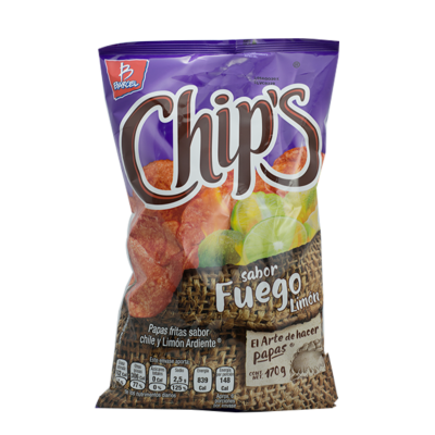 Barcel Fuego Chips 170 gr.
