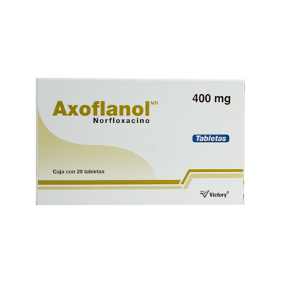 Axoflanol 400 mg. 20 tablets