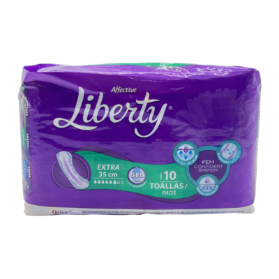 Affective Liberty Extra Feminine Incontinence Towels 10 pcs.