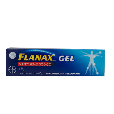 FLANAX 5.5 % C/ 40 GR GEL BAYER