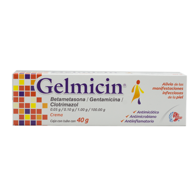 GELMICIN 0.05/0.10/1 G C/ 40 GR CREMA COLLINS