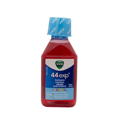 Vick 44 Exp children's syrup 120 ml. cherry flavor