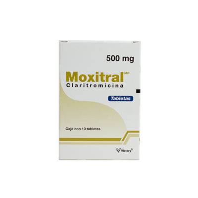 Moxitral 500mg. 10 tablets
